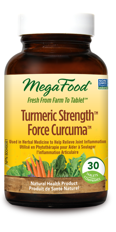 Force curcuma aide à soulager l’inflammation articulaire - MegaFood
