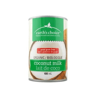 Lait de coco sans gomme de guar - Earth's choice