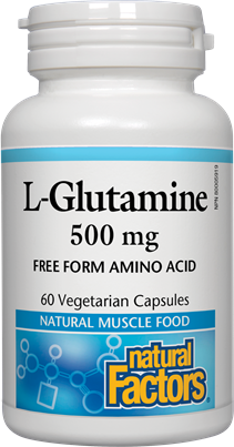 L-glutamine 500 mg - Natural Factors