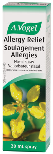 Vaporisateur nasal pour le soulagement des allergies - A.Vogel