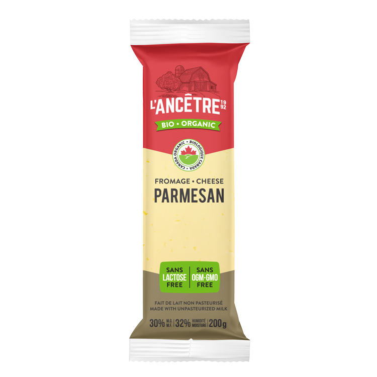 Fromage parmesan sans lactose biologique - l’ancêtre