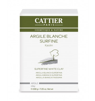 Argile blanche superfine - Cattier Paris