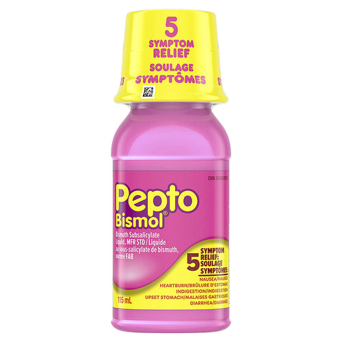 Pepto bismol liquide, soulagement nausée, indigestion, diarrhée - Pepto Bismol