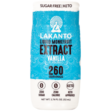 Extrait de fruit MonkFruit saveur vanille - Lakanto