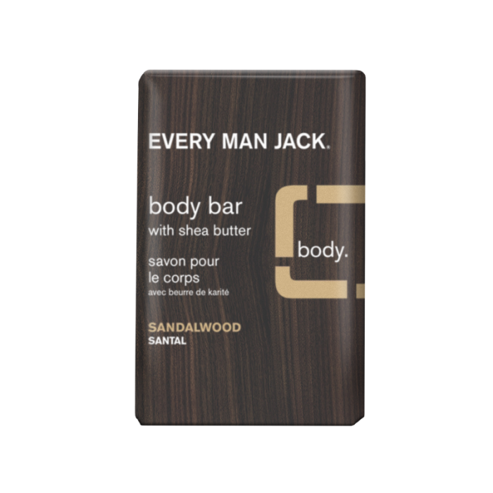 Every man jack, savon pour le corps au beurre de karité, santal - Every man jack