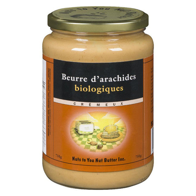 Beurre d'arachides crémeux - Nuts to You Nuts Butter