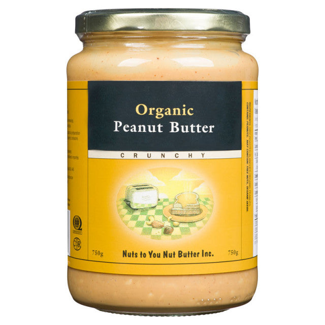 Beurre d'arachides croquant bio - Nuts to You Nuts Butter