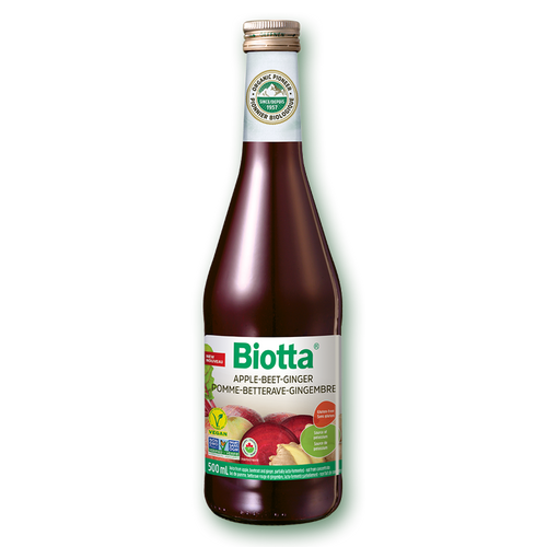 Jus bio de pomme betterave gingembre - Biotta