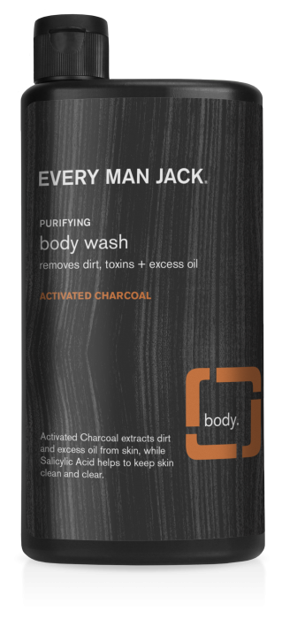 Every man jack, savon corporel liquide au charbon activé - Every man jack