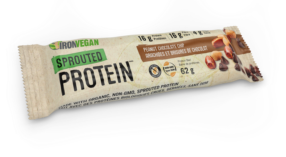 Barre protéinée à base de protéines germées - Iron Vegan