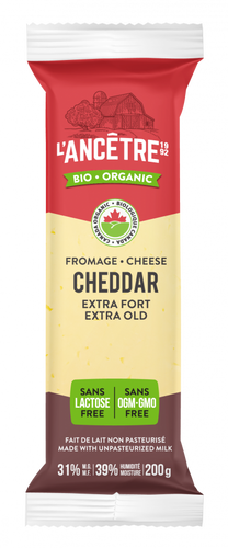 Fromage cheddar extra fort - Fromagerie Ancêtre