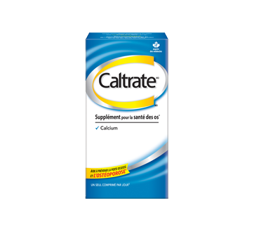 Supplément de Calcium pour la santé des os - (pour Adultes) - Caltrate