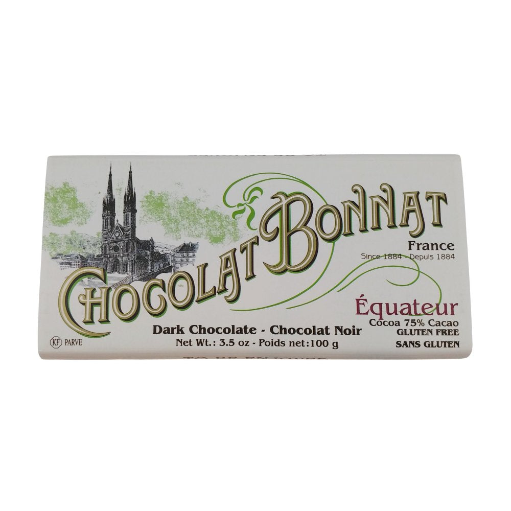 Chocolat noir 75% de cacao d'équateur - Bonnat