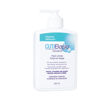 Nettoyant corps et visage Ceramyd - peau sèche, sensible, irritée - CUTIBase