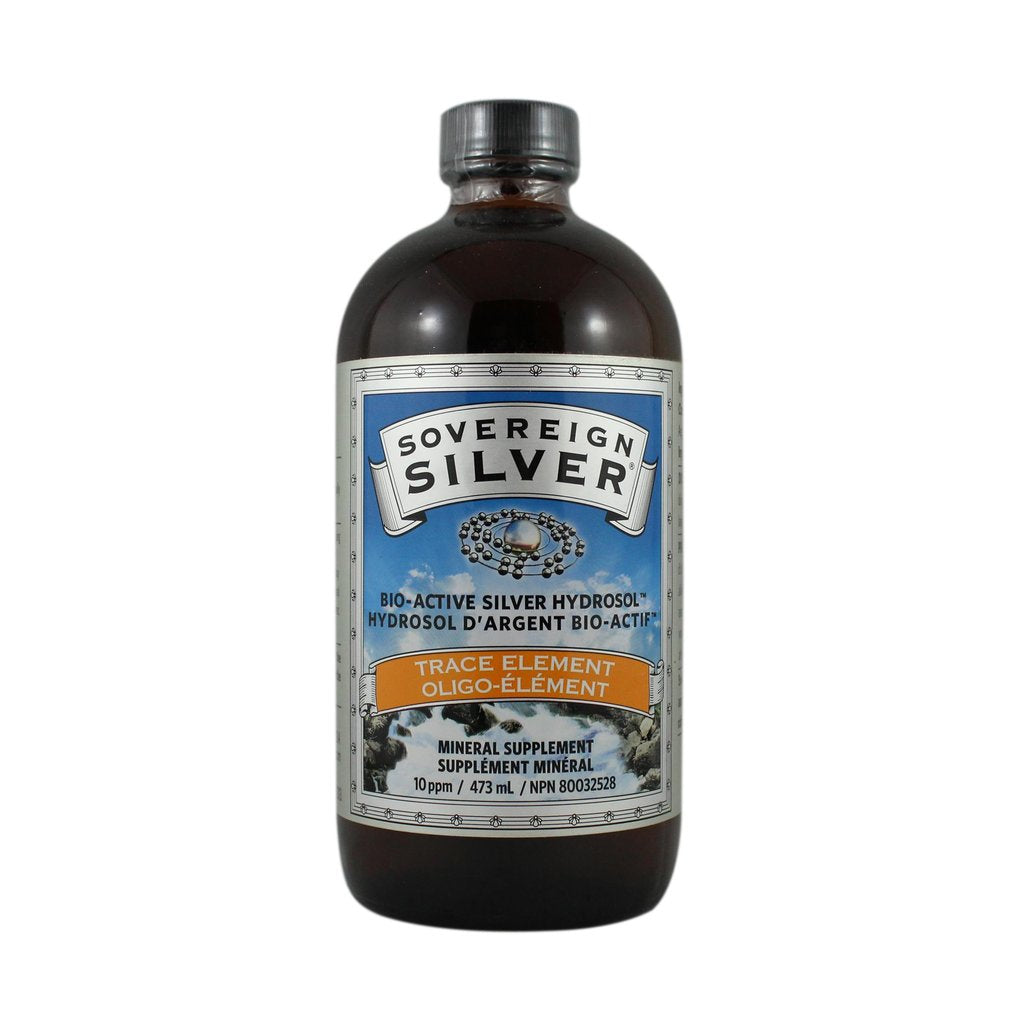 Hydrosol d’argent bio-actif, oligo-élément 10 ppm - Sovereign Silver