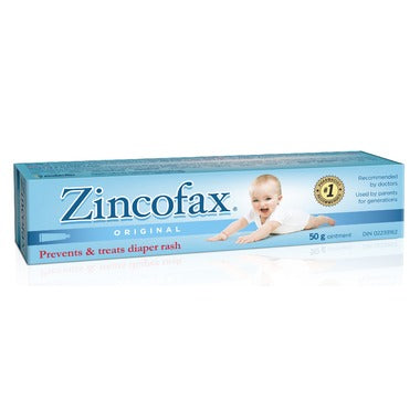 Zincofax, crème contre l'érythème fessier pour bébé, original - Zincofax