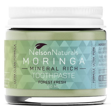 Nelson Naturals, dentifrice au moringa, parfum forêt fraîche - Nelson naturals