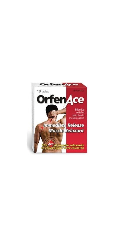 OrfenAce Relaxant musculaire à libération immédiate - OrfenAce