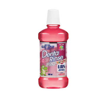 Denta Rinse pro, rince bouche sans alcool, 0.05% fluorure de sodium, enfants - Denta