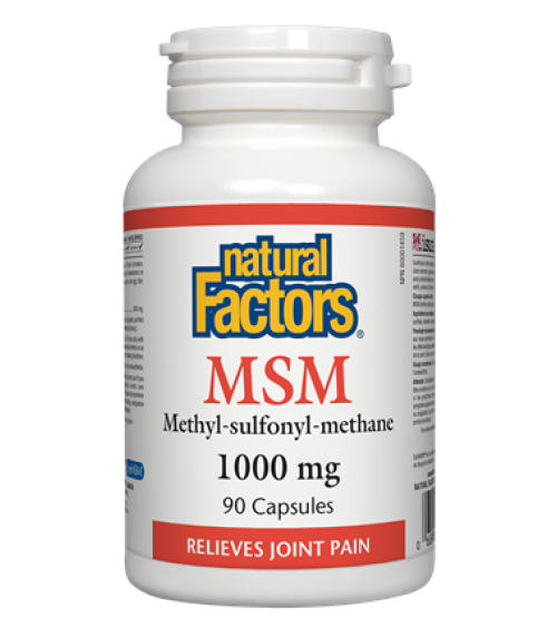 Méthyl-sulfonyl-méthane 1000 mg (MSM) - Natural Factors