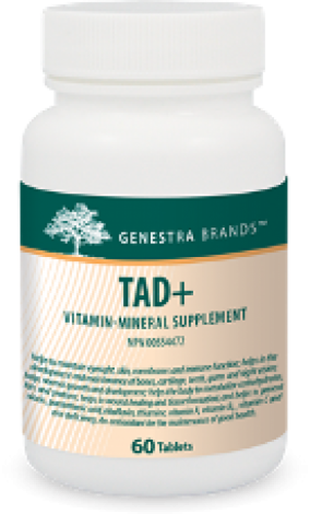 TAD+ supplément de vitamines et minéraux - Genestra Brands