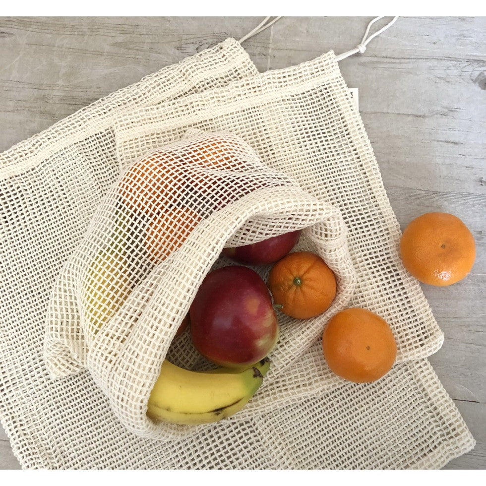 Ensemble de 3 sacs à fruits et légumes