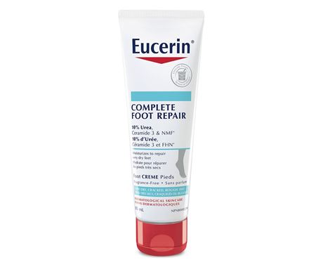 Crème pour les pieds COMPLETE REPAIR (10% d'Urée ) - pieds très secs - Eucerin