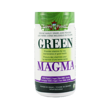 Jus d'herbe d'orge biologique en poudre - Green Magma - Green Foods