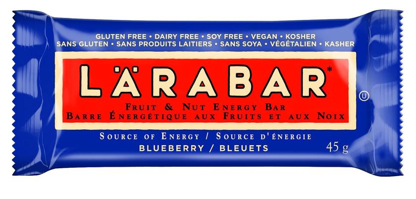 Barre énergétique aux bleuets et noix - Larabar