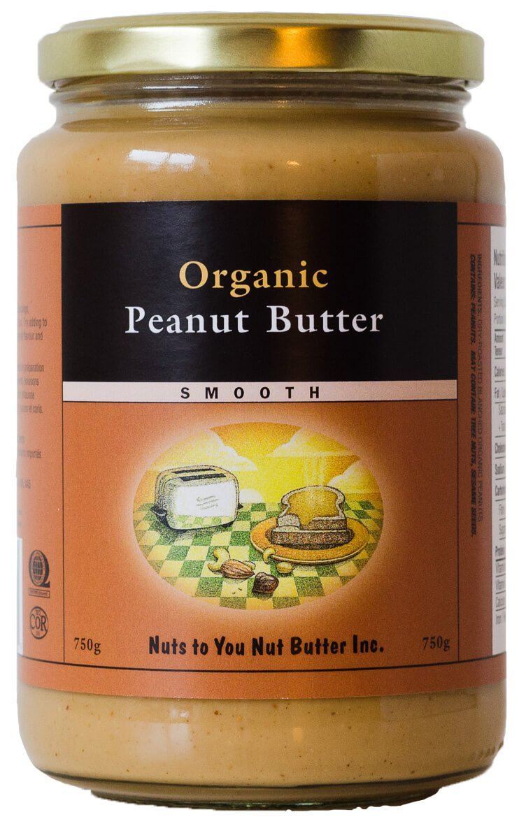 Beurre d’arachides bio crémeux - Nuts to You Nut Butter
