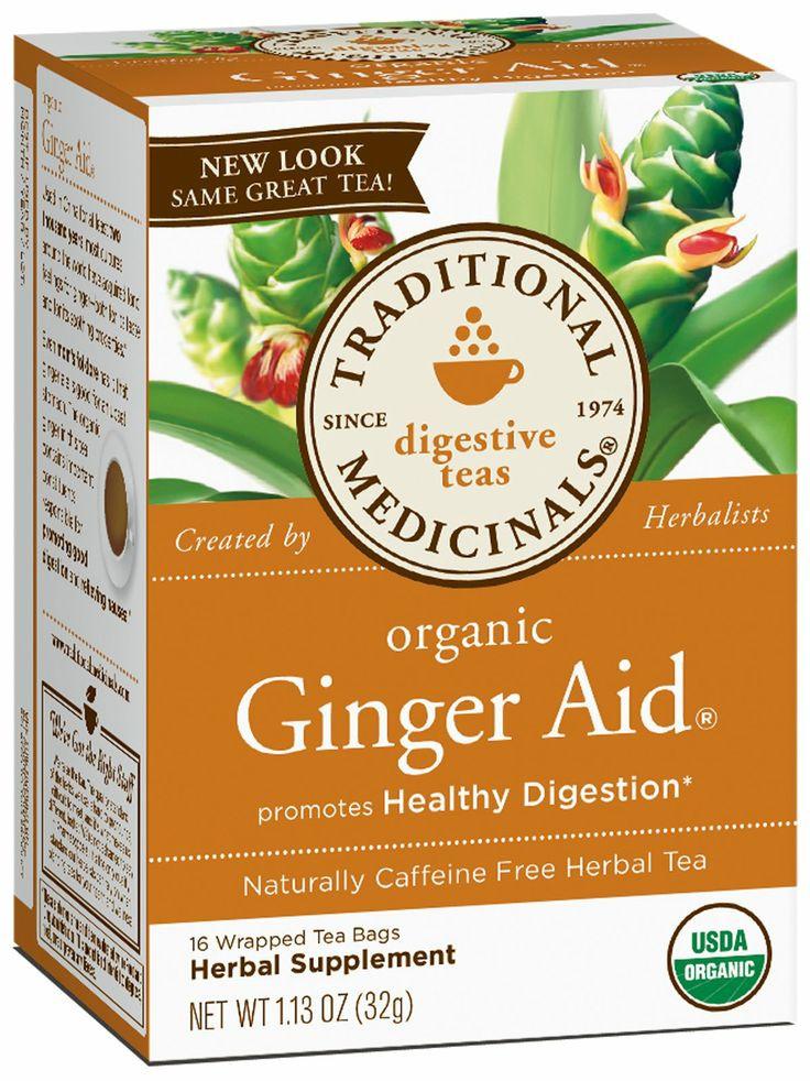 Thé bio pour la digestion au gingembre - Traditional Medicinals