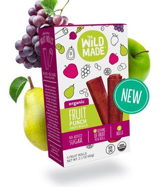Rouleaux punch aux fruits  - BIO - Wild Made