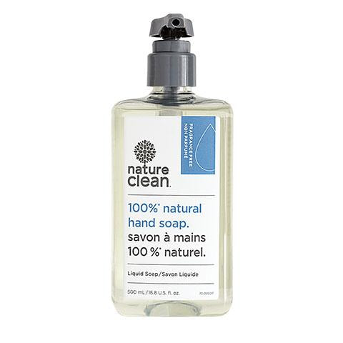 Savon à mains 100% naturel non parfumé - Nature Clean
