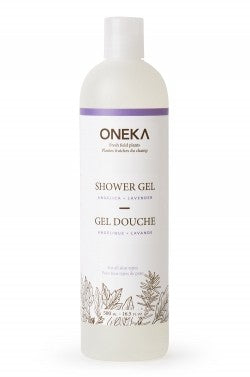 Gel douche à l’angélique et lavande - Oneka