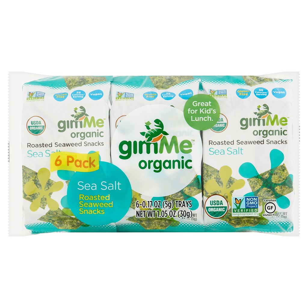 Algues grillées biologiques de première qualité (sel de mer) - gimMe