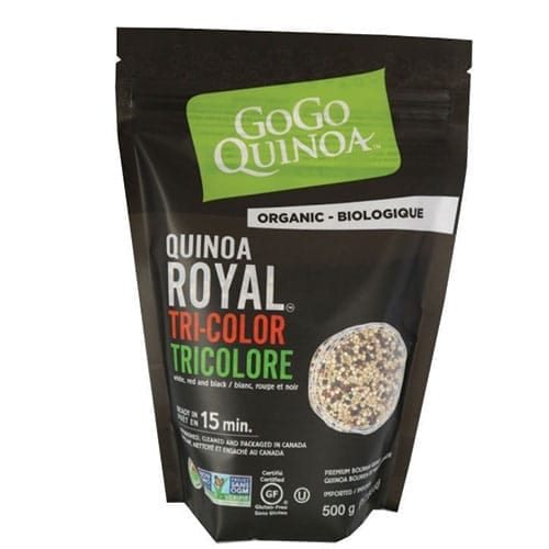 Quinoa royal tricolor bio ( blanc rouge et noir) - Go Go Quinoa