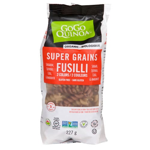 Pâtes Super grains Fusilli biologique - Gogo Quinoa