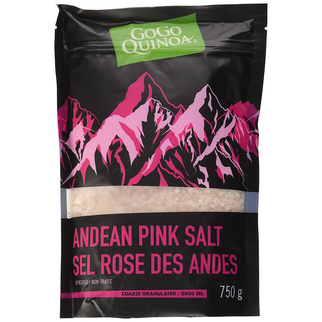Gros sel rose des andes non-traité - GoGo Quinoa
