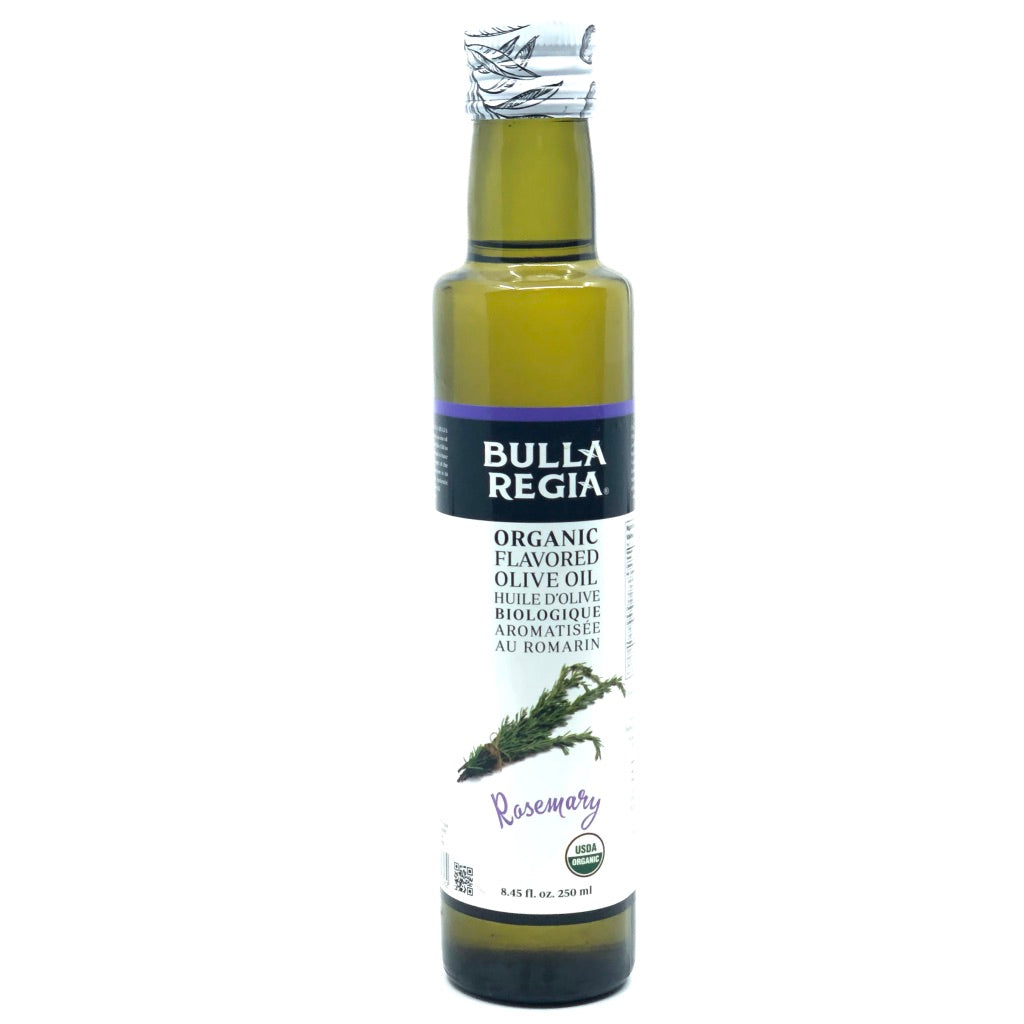 Huile d'olive biologique aromatisée au romarin - Bulla Regia
