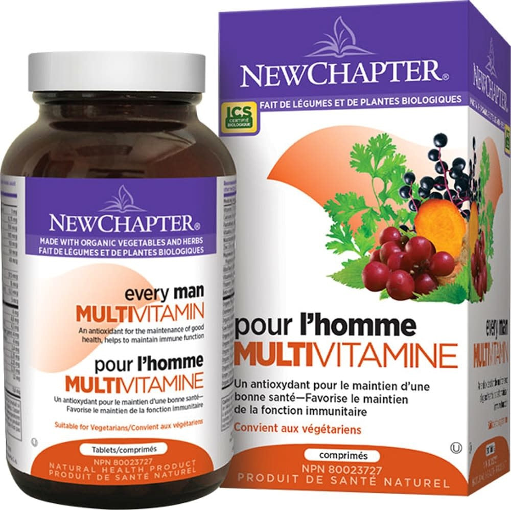 Multivitamines pour hommes - New Chapter