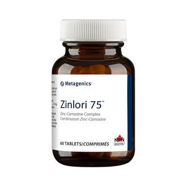 Zinlori 75 combinaison de Zinc-Carnosine - Metagenics