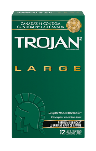Préservatifs taille large - Trojan