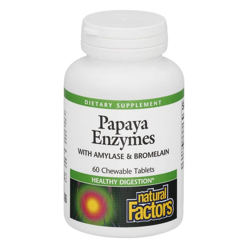 Enzymes de papaye avec amylase et broméline - Natural Factors