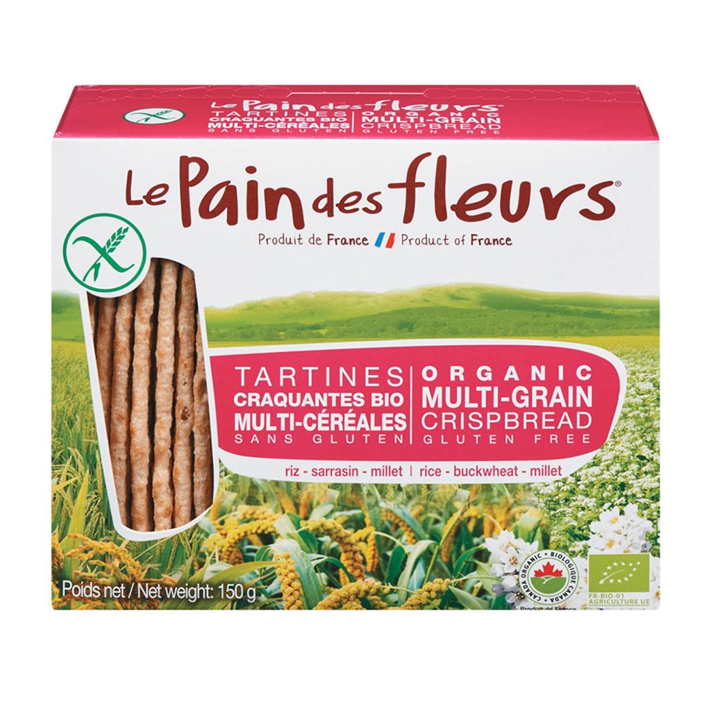 Tartines bio craquantes multi-céréales - Le Pain des Fleurs