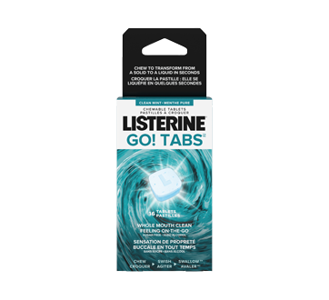 Listérine, pastilles à croquer sans sucre, sans alcool - Listérine
