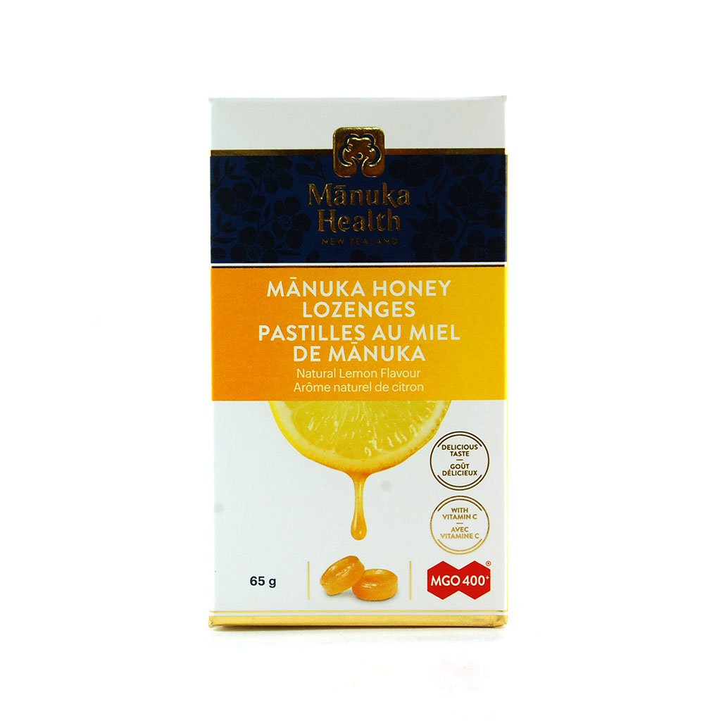 Pastilles au miel de manuka (citron) - Manuka Health