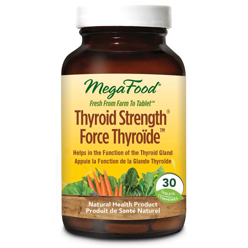 Force thyroïde appuie la fonction de la glande thyroïde - MegaFood
