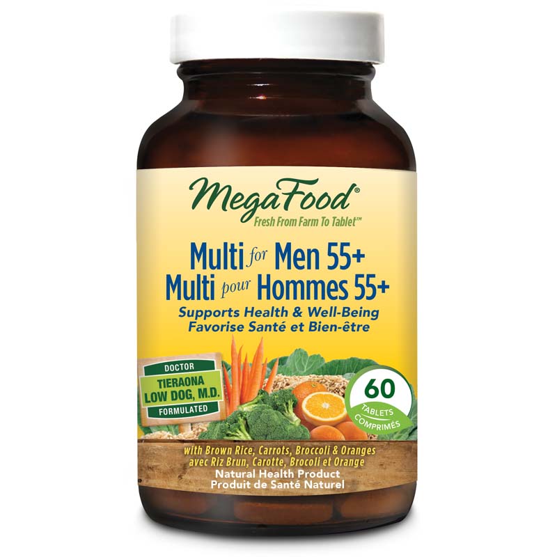 Multi vitamines pour hommes de plus de 55 ans - MegaFood