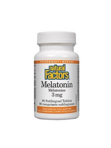 Mélatonine 3 mg - Natural Factors