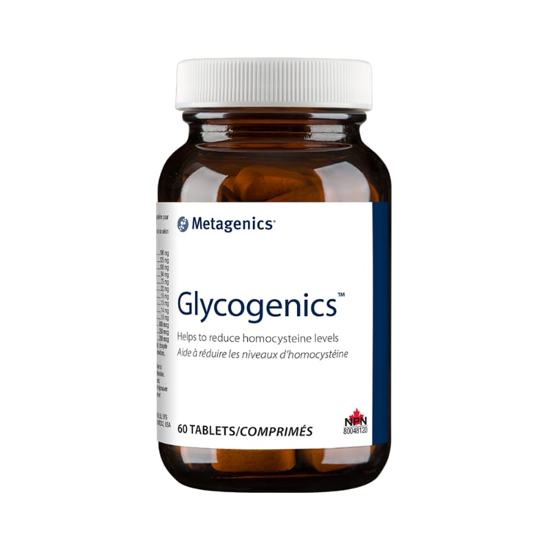 Glycogenics aide à reduire les niveaux d’homocystéine - Metagenics